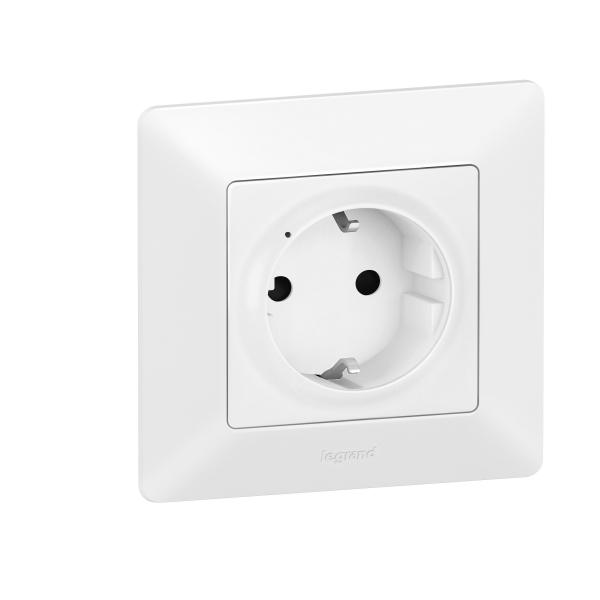 Legrand NETATMO Белый Умная розетка 2К+З 16А 230В. 752194